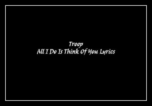 All I Do Is Think Of You Download free